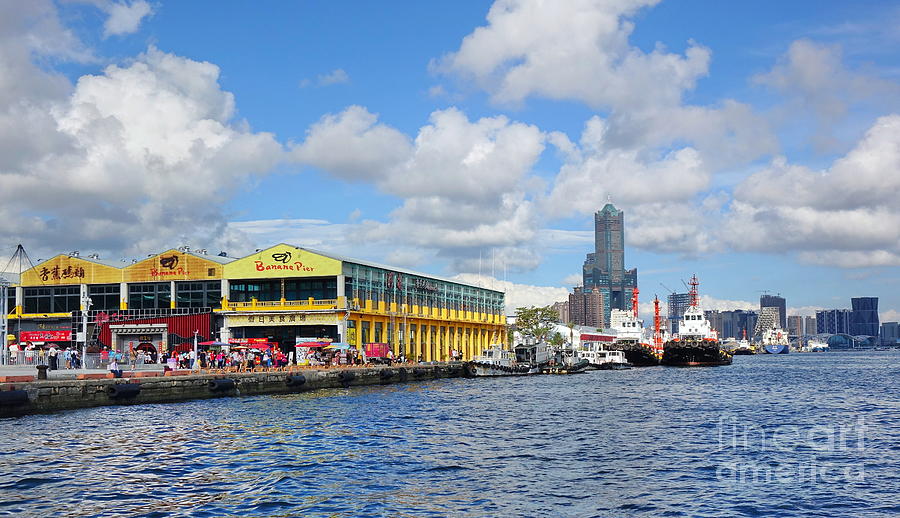 The Banana Pier at Kaohsiung Harbor by Yali Shi The Banana Pier at Kaohsiung Harbor by Yali Shi
