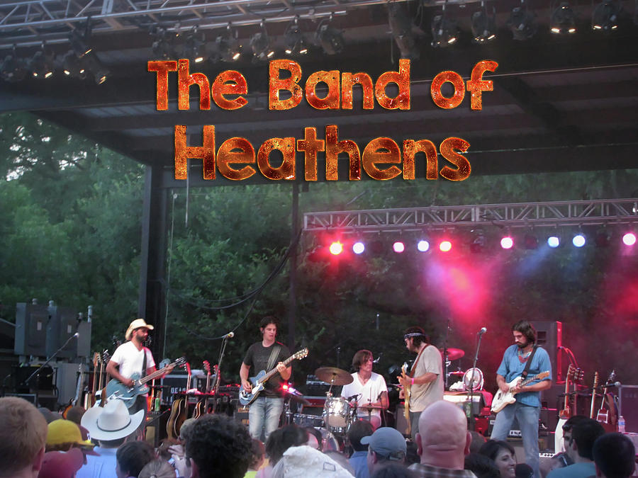 The Band of Heathens - Whitewater Photograph by Micah Offman