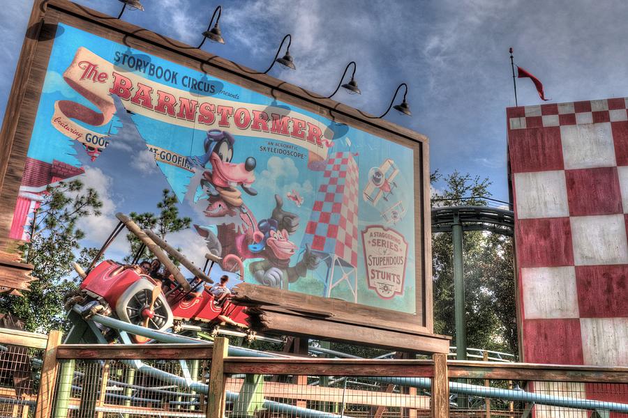 The Barnstormer Photograph by Randy Dyer - Pixels