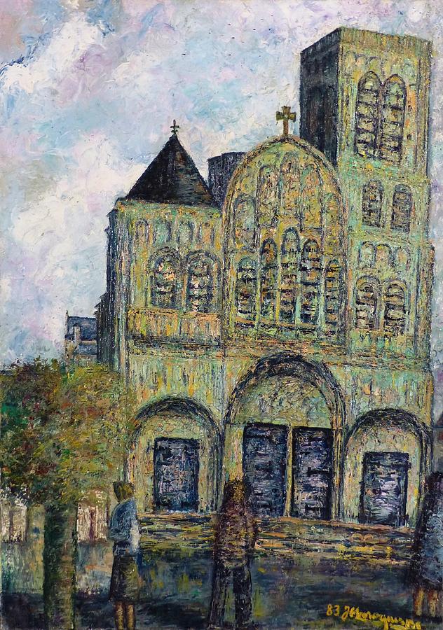 The Basilica Of The Madeleine Painting