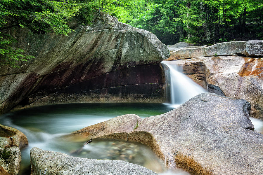 The Basin, Springtime NH Photograph by Michael Hubley