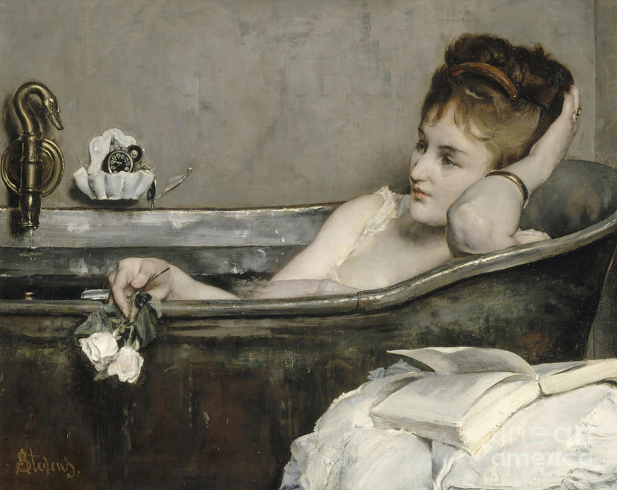 The Bath Drawing by Heritage Images