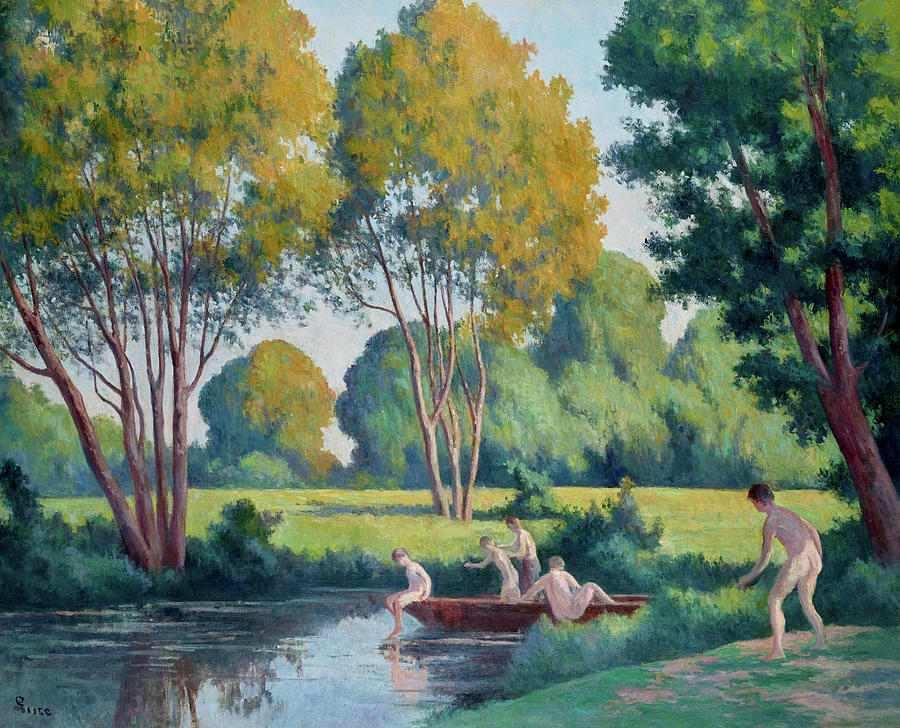 The Bathers by Maximilien Luce