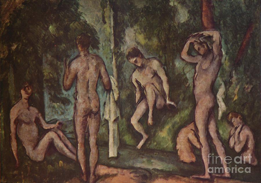The Bathers Drawing by Print Collector