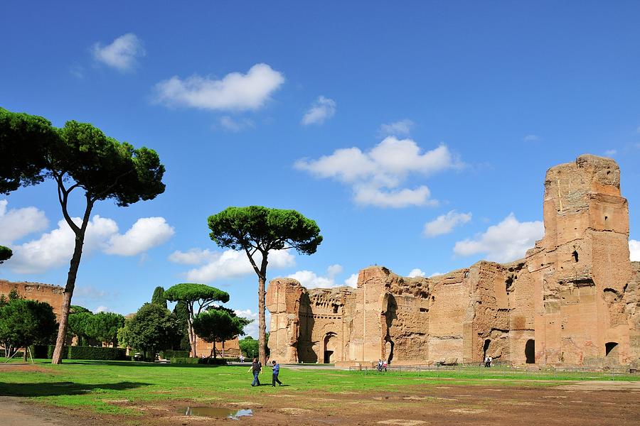 The Baths Of Caracalla Were The Second Photograph by Mauricio Abreu