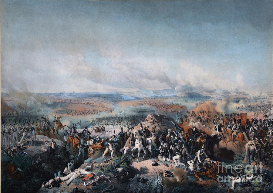 The Battle Of Borodino On August 26 Drawing by Heritage Images
