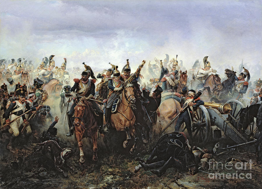 The Battle Of La Fere-champenoise, On The 25th March 1814, 1891 ...