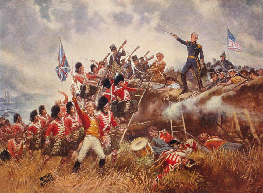 The Battle of New Orleans Painting by E. Percy Moran