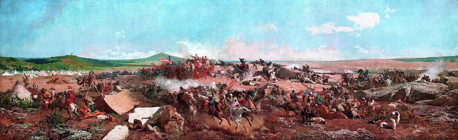 Mariano Fortuny Painting - The Battle Of Tetouan - Digital Remastered Edition by Mariano Fortuny Mariano Fortuny Painting - The Battle Of Tetouan - Digital Remastered Edition by Mariano Fortuny