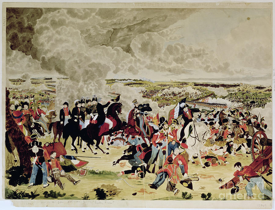 The Battle Of Waterloo, 18th June 1815, From 'the Sunday Times', 21st ...