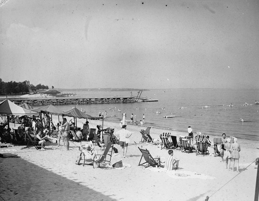 The Beach At The Westchester Country Photograph by Bert Morgan