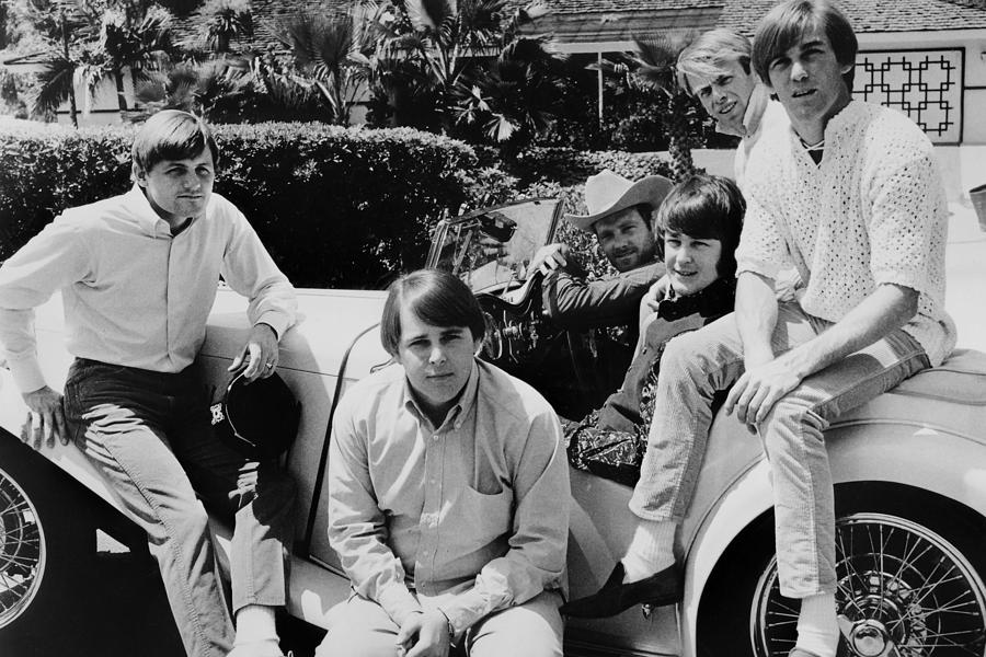 Brian Wilson Photograph - The Beach Boys: Surf Rockers With California Sound by Globe Photos