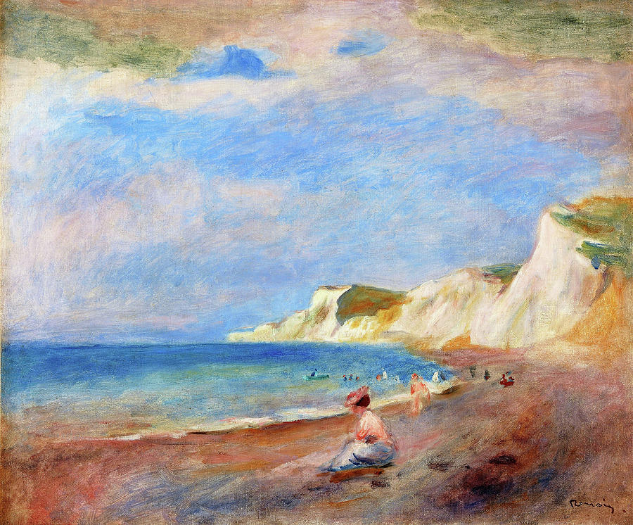 renoir beach paintings