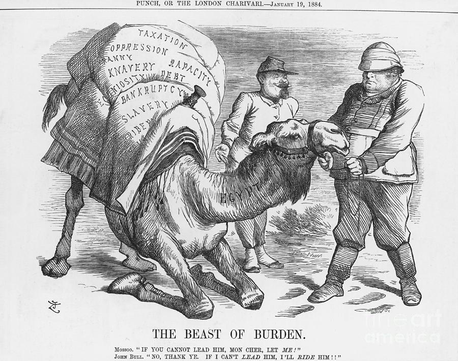 The Beast Of Burden, 1884. Artist by Print Collector