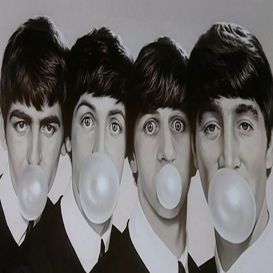 The Beatle Blow  Mixed Media by Carrie Armstrong