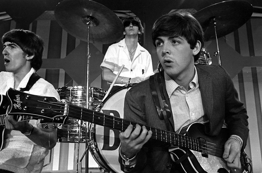 Paul Mccartney Photograph - The Beatles 1964 Us Tour. Paul by Popperfoto