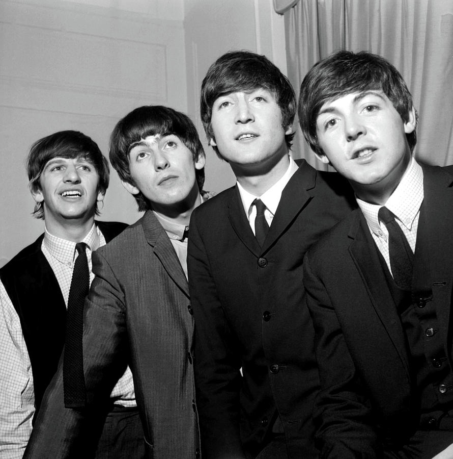 The Beatles: Young And Smiling Photograph by Globe Photos - Fine Art ...
