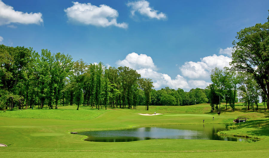 The Beautiful Shoals Golf Course Muscle Shoals, Alabama Photograph by