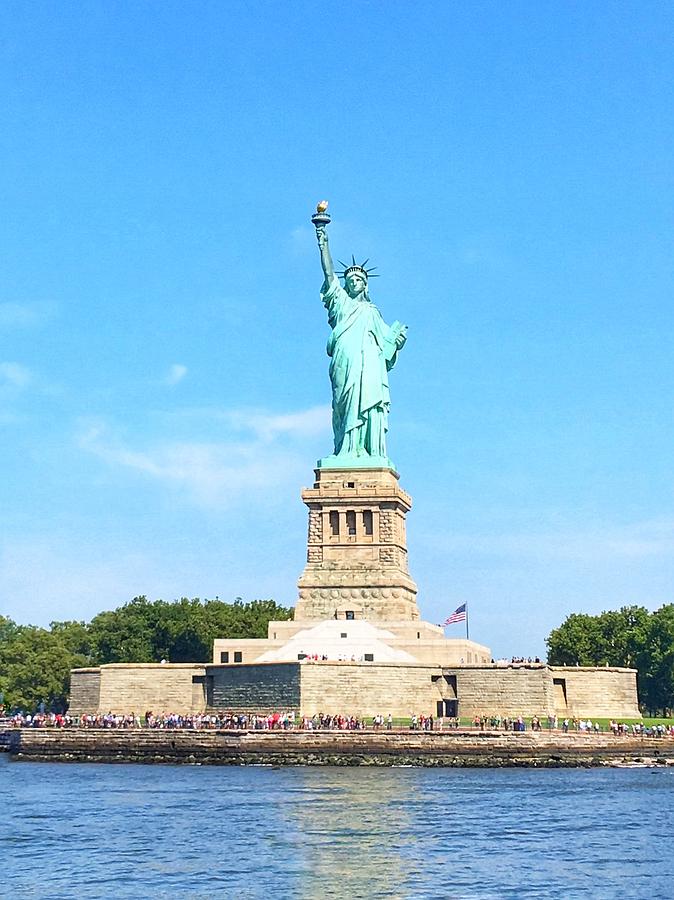 maps of the statue of liberty