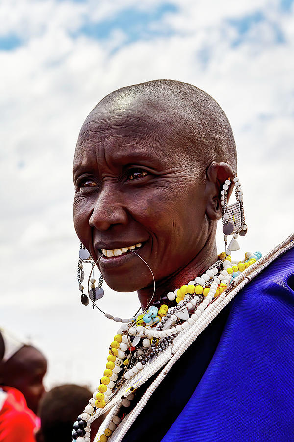 The Beauty of a Maasai Woman by Kay Brewer