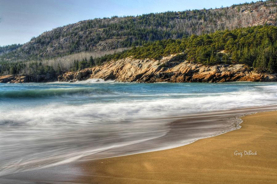 The Beauty Of Acadia Photograph by Greg DeBeck