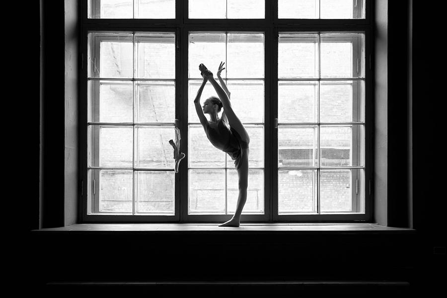 The Beauty Of Ballet Lines Photograph by Marnovin