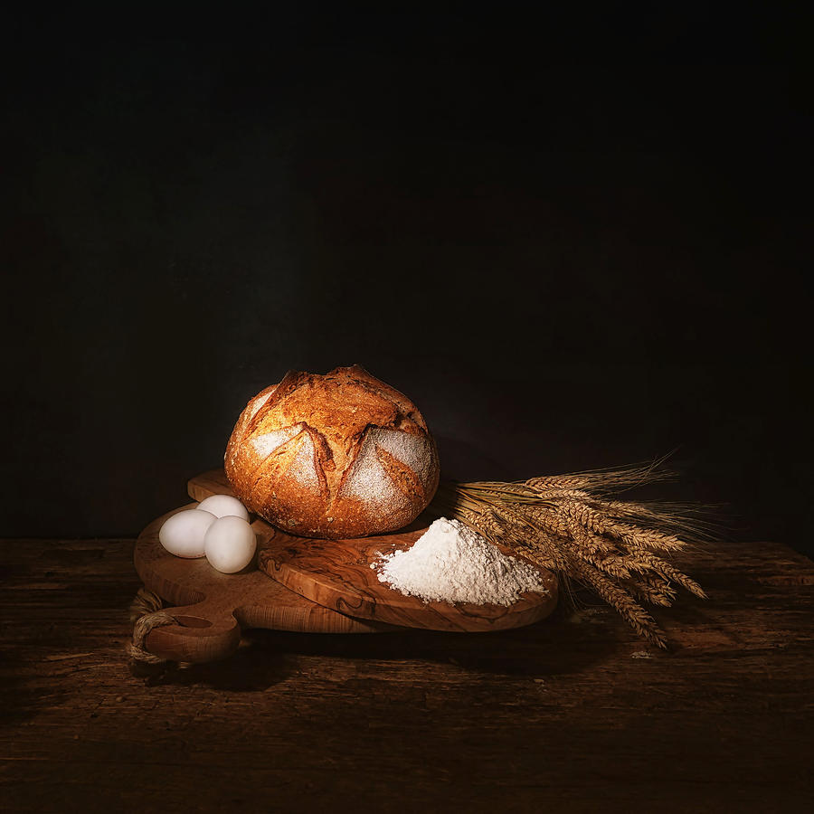 Bread Photograph - The Beauty Of Bread . by Saskia Dingemans