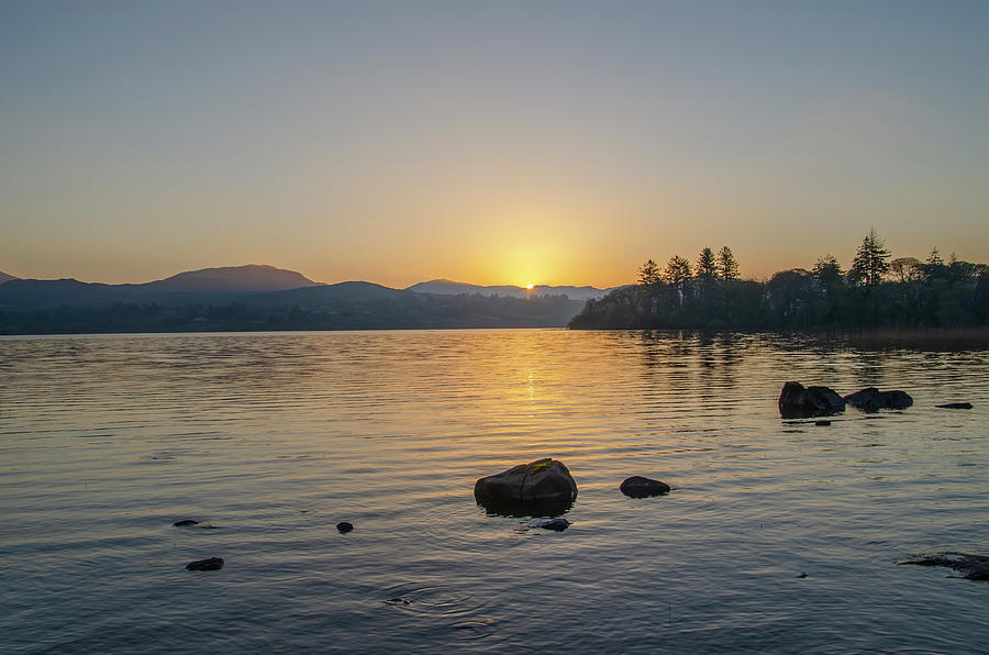 The Beauty of Donegal - Lough Eske at Sunrise Photograph by Bill Cannon
