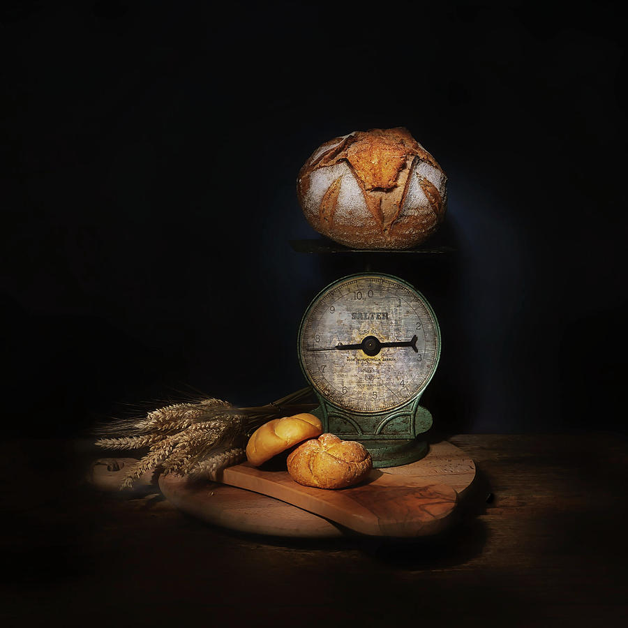 Bread Photograph - The Beauty Of Simple Things . by Saskia Dingemans