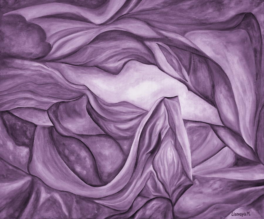 Wine. Antelope Canyon Textile. The Beginning. Colorful And Over 30 Monochromatic. Digital Art