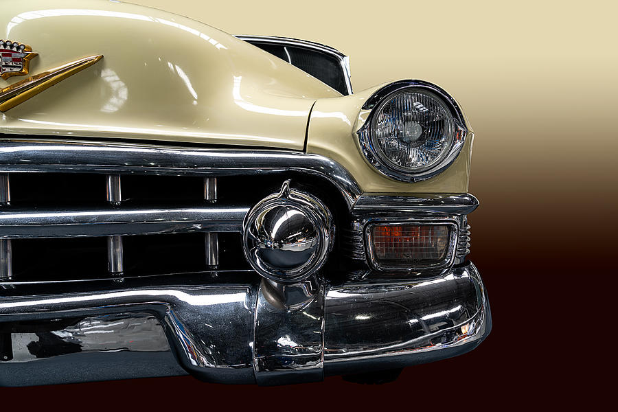 Abstract Photograph - The Beige Cadillac by Roland Weber