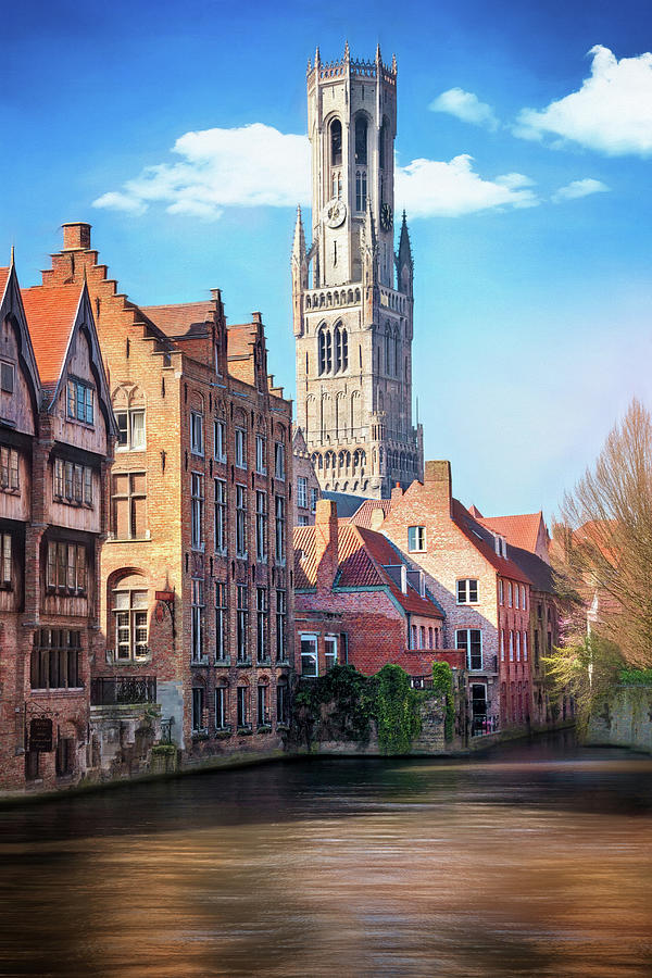 The Belfry of Bruges Belgium  Photograph by Carol Japp