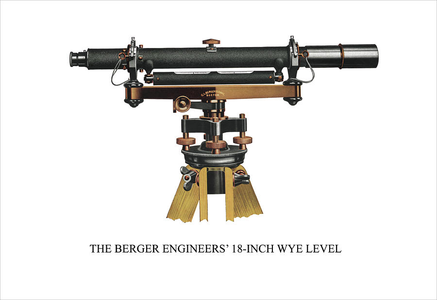 The Berger Engineers 18 Inch Wye Level Painting by Unknown