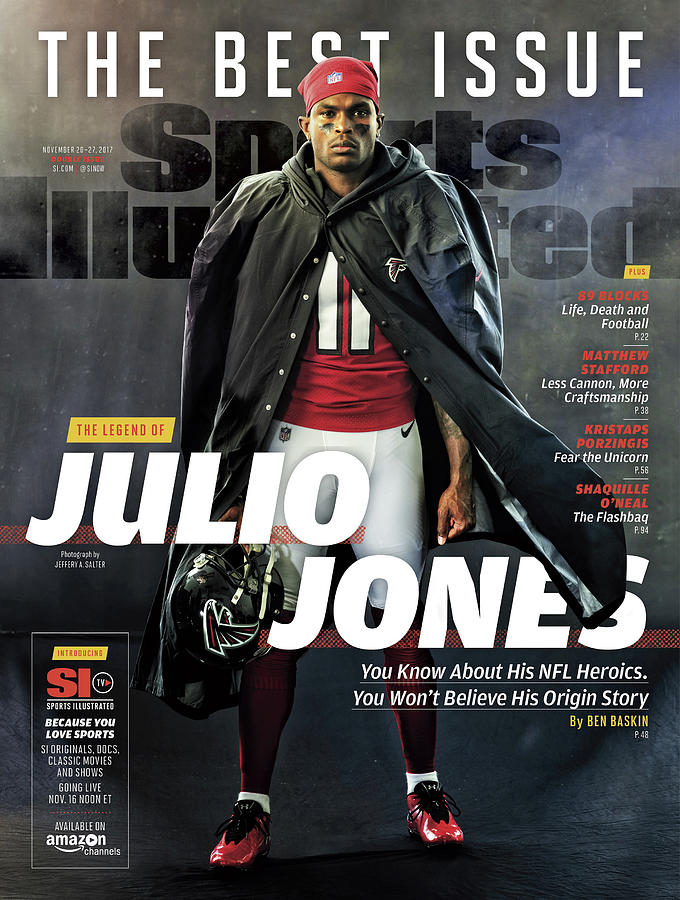 The Best Issue The Legend Of Julio Jones Sports Illustrated Cover Photograph by Sports Illustrated