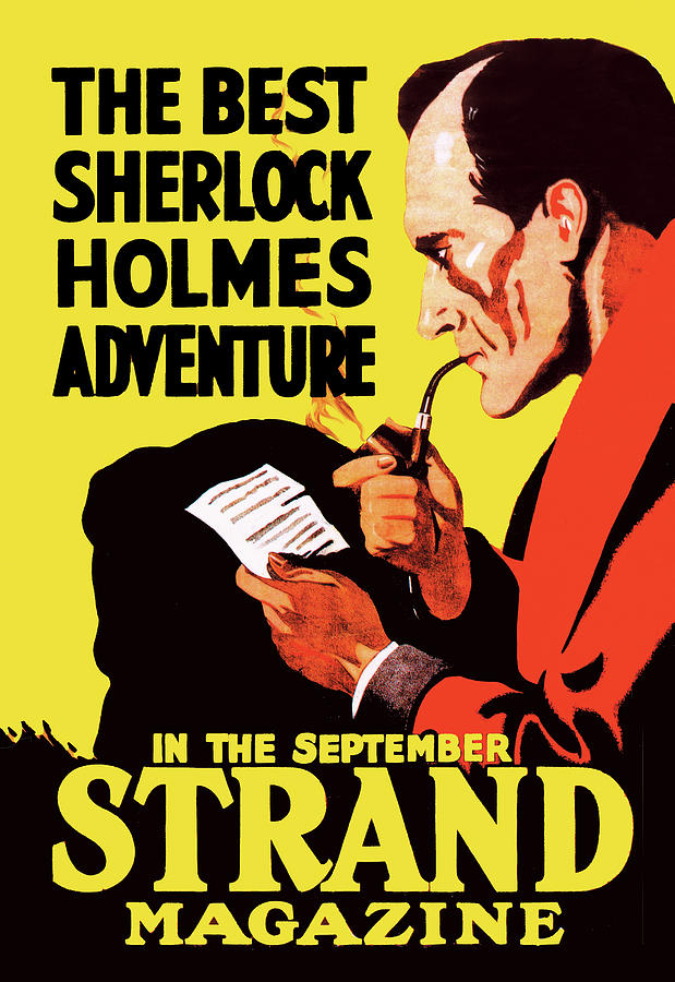 The Best Sherlock Holmes Adventure Painting by Unknown