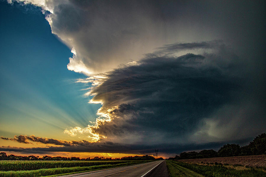 The Best Supercell of the Summer 002 Photograph by NebraskaSC - Fine ...