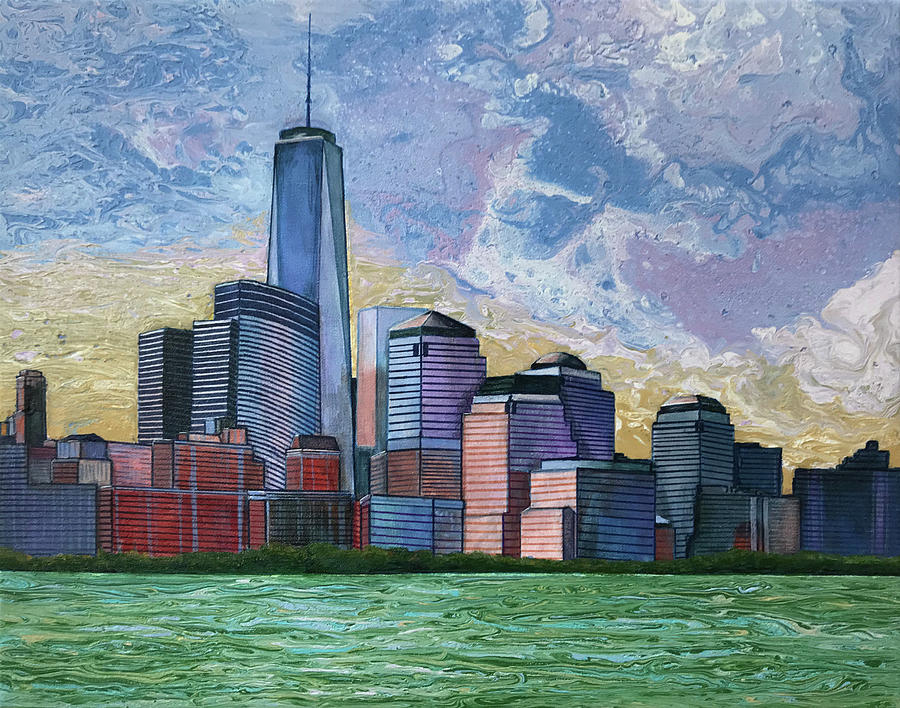 The Big Apple Painting by Mr Dill