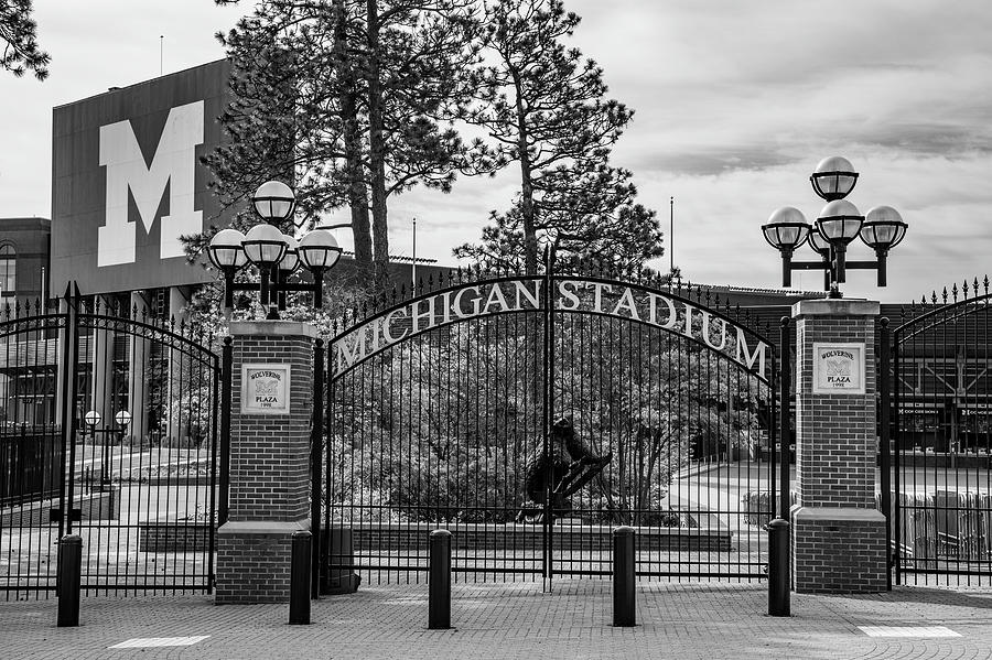 The Big House Entrance Photograph by John McGraw