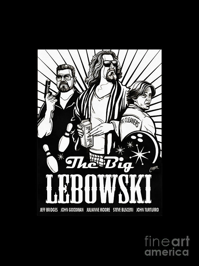 The Big Lebowski Digital Art by Tato Tatay