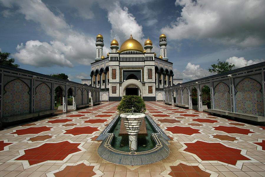 The Big Mosque Of Brunei I Photograph by Photo ©tan Yilmaz