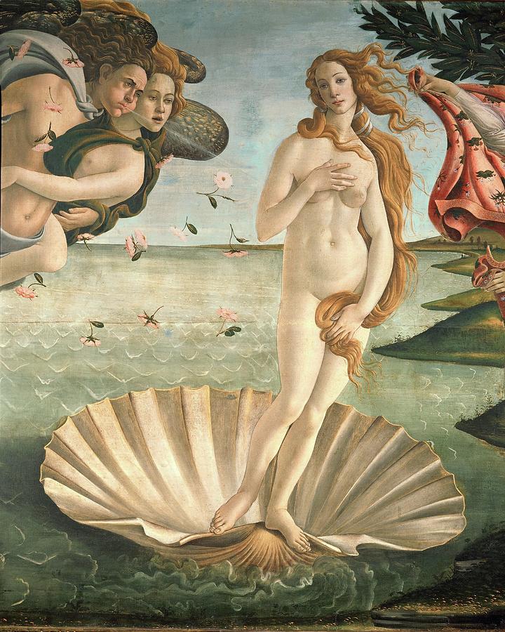 CafePress The Birth Of Venus Botticelli Shower Curtain 1797921718 