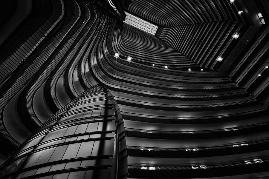 Architecture Photograph - The Black Hole by Ashley Sowter