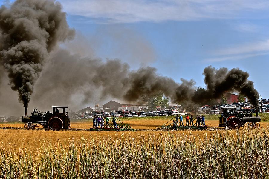 The Black Smoke of Old Steam Engines Photograph by Ralph Fiskness Fine Art America