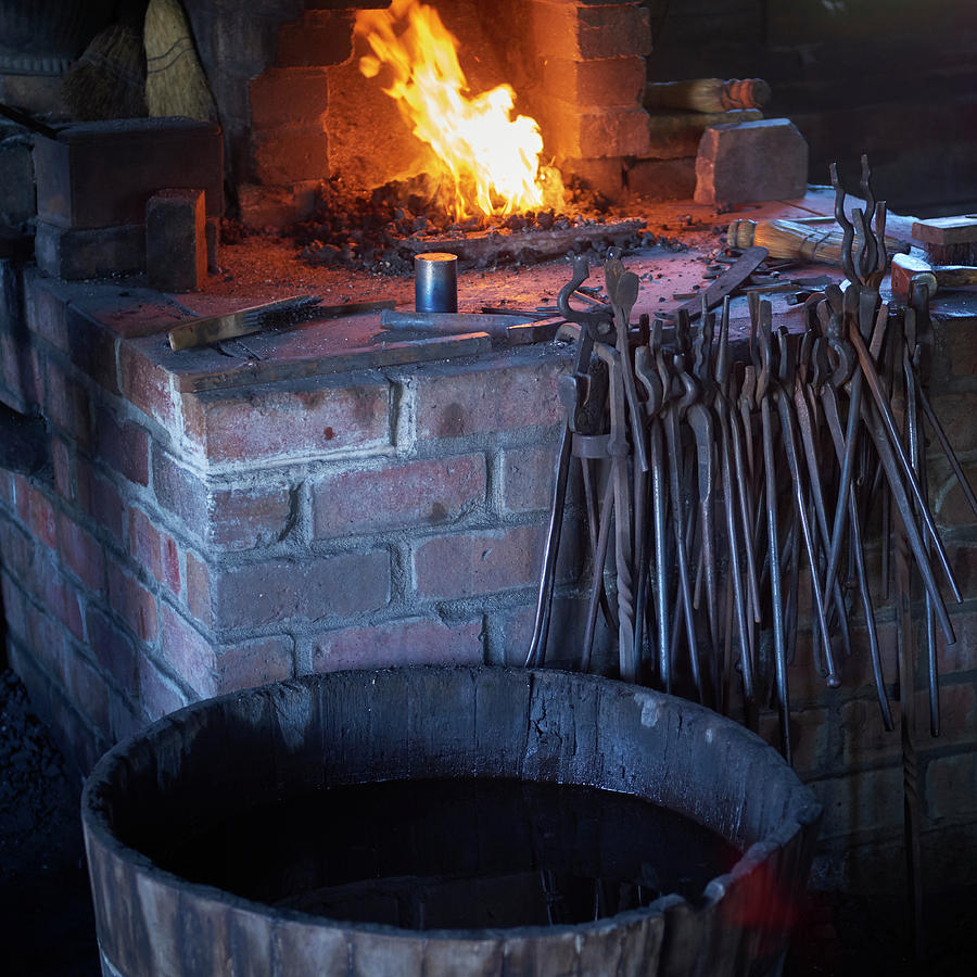The Blacksmith Forge Photograph by Paul Freidlund