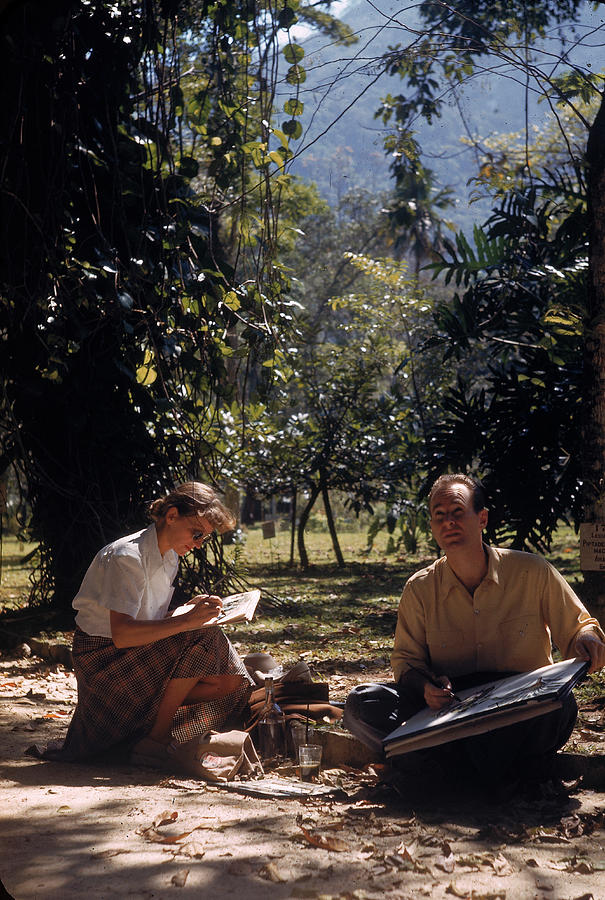 The Blairs In Brazil Photograph by Hart Preston