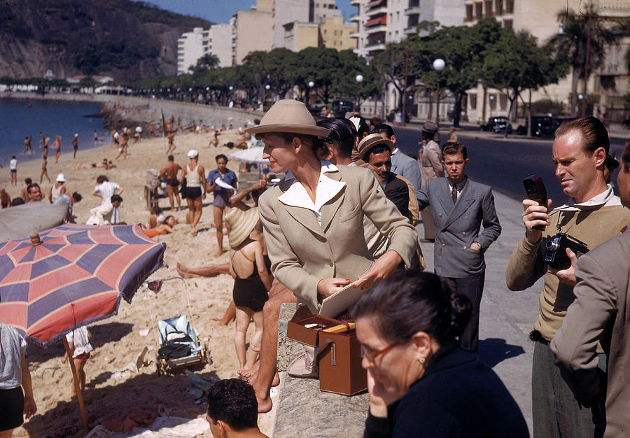 Hat Photograph - The Blairs In Rio by Hart Preston
