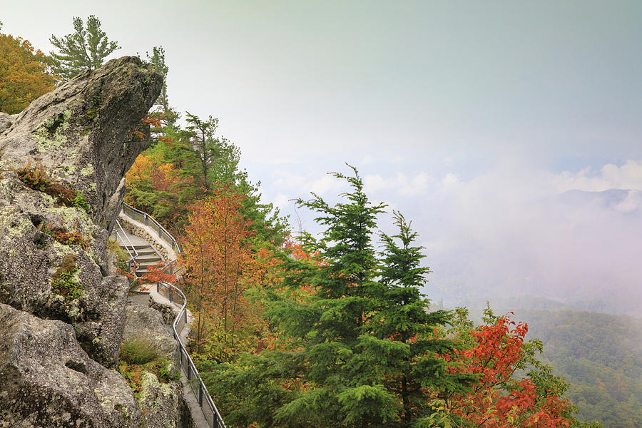 The Blowing Rock in NC Photograph by Carol VanDyke Fine Art America