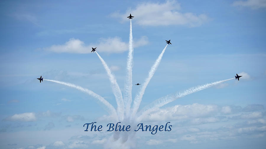 The Blue Angels Photograph by Jack Nevitt