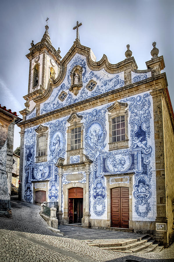 The Blue Church of Covilha Photograph by Micah Offman