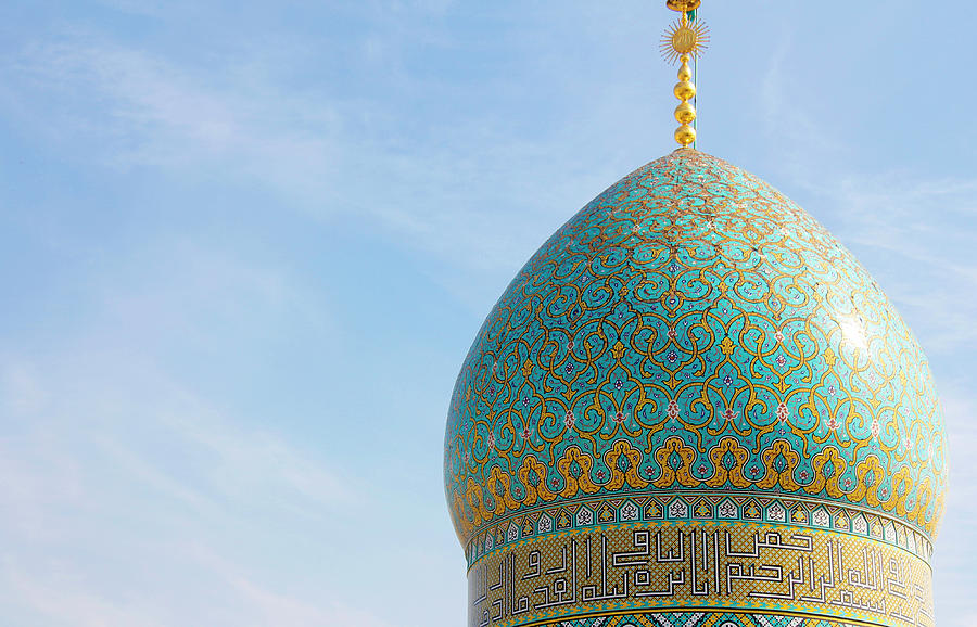 The Blue Cupola, Mosque Photograph by Thomas Janisch